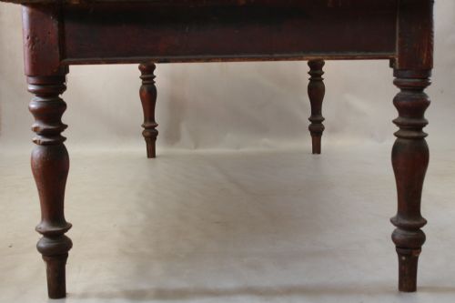 RUSTIC FARMHOUSE PINE TABLE - ADDITIONAL PHOTO 4