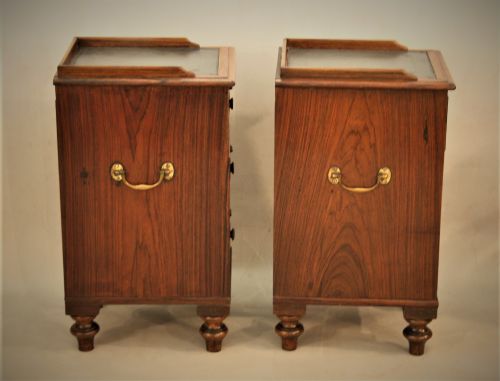 CAMPAIGN SIDE TABLES BEDSIDE CABINETS - ADDITIONAL PHOTO 2