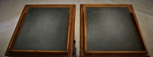 CAMPAIGN SIDE TABLES BEDSIDE CABINETS - ADDITIONAL PHOTO 5