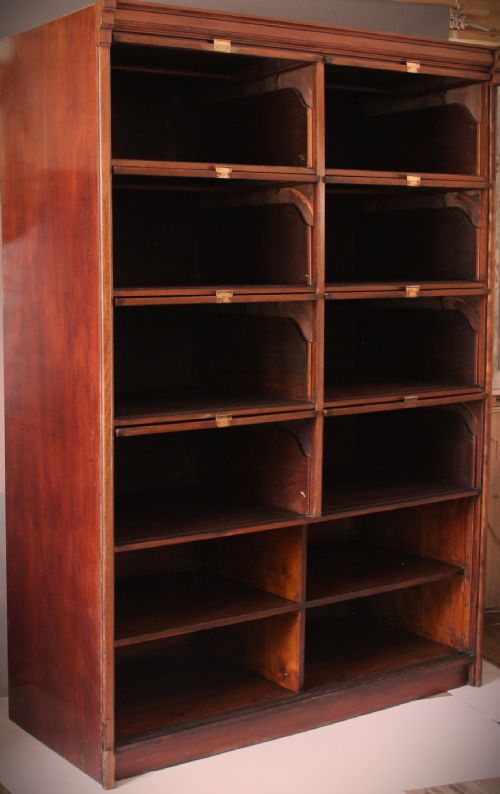 MAHOGANY HABERDASHERY CABINET - ADDITIONAL PHOTO 3