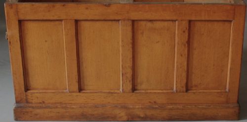 LARGE VICTORIAN OAK PARTNERS DESK - ADDITIONAL PHOTO 3
