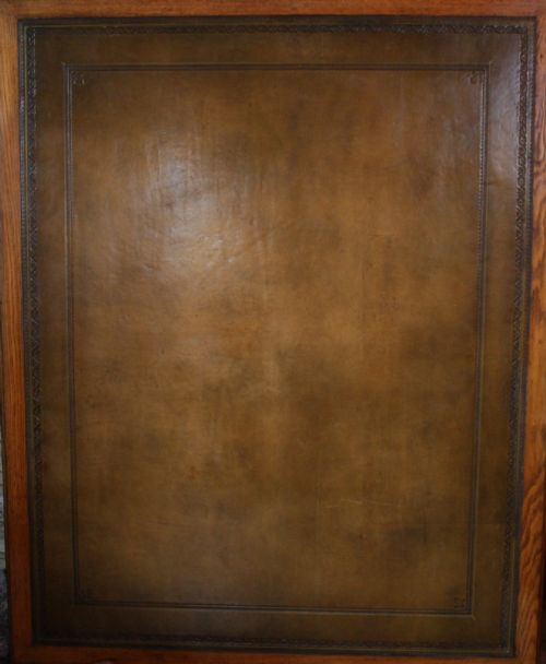 LARGE VICTORIAN OAK PARTNERS DESK - ADDITIONAL PHOTO 10