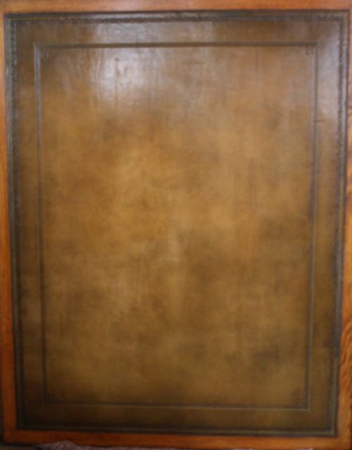 LARGE VICTORIAN OAK PARTNERS DESK - ADDITIONAL PHOTO 11