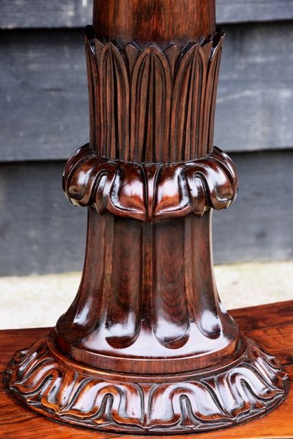 fig 1. Superb Quality Regency Rosewood Card Table, Circa 1810.