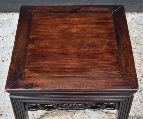 fig 1. Superb Chinese Rosewood Low Table Circa 1910-20.