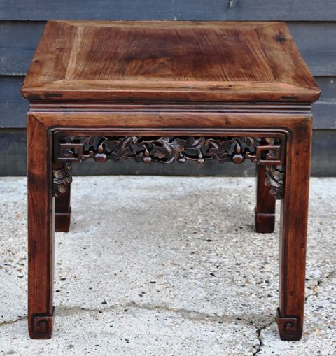 fig 1. Superb Chinese Rosewood Low Table Circa 1910-20.