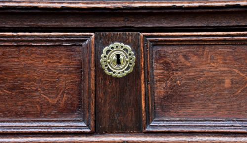 fig 1. Excellent 17th Century Oak Two Part Chest of Drawers, Circa 1680-90.