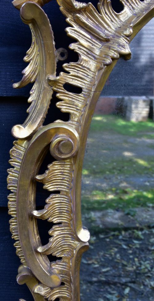 STUNNING GEORGIAN GILTWOOD MIRROR C1790 - ADDITIONAL PHOTO 5