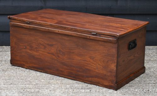 SUPERB GEORGIAN ELM BOX C1800 - ADDITIONAL PHOTO 4