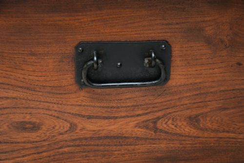 SUPERB GEORGIAN ELM BOX C1800 - ADDITIONAL PHOTO 11