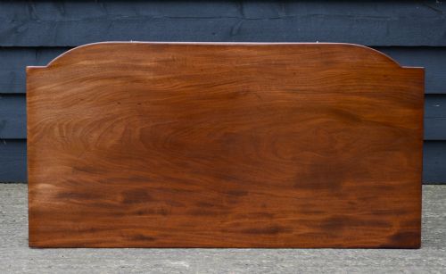 FINE QUALITY REGENCY MAHOGANY BOWFRONTED SIDE TABLE C1820 - ADDITIONAL PHOTO 6