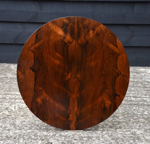 SUPERB QUALITY 19TH CENTURY ROSEWOOD LAMP TABLE - ADDITIONAL PHOTO 4