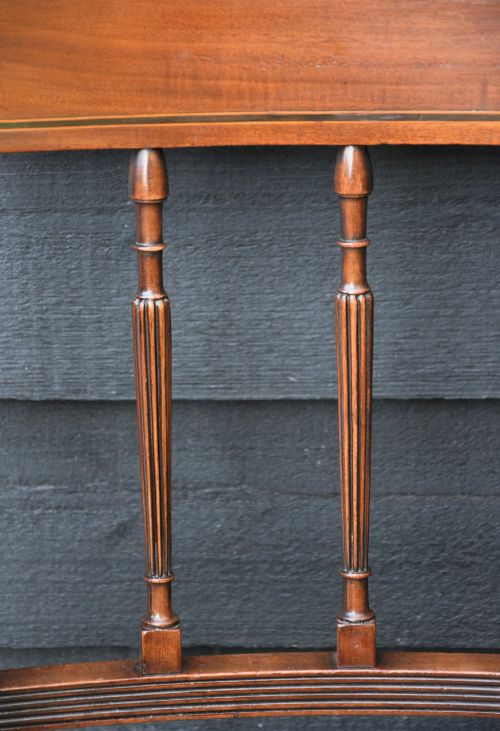 FINE QUALITY SET OF SIX GEORGIAN STYLE MAHOGANY DINING CHAIRS CIRCA 1900 - ADDITIONAL PHOTO 7