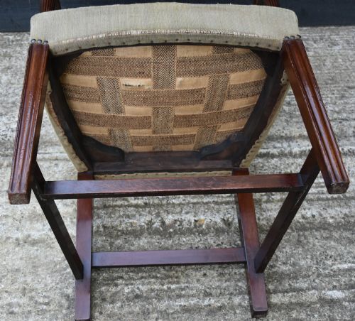 FINE QUALITY SET OF SIX GEORGIAN STYLE MAHOGANY DINING CHAIRS CIRCA 1900 - ADDITIONAL PHOTO 9