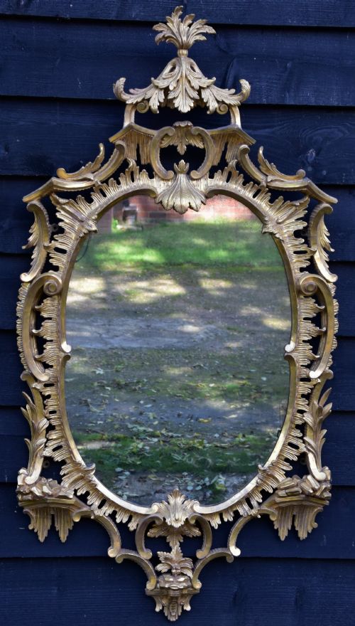 Stunning 18th Century Giltwood Mirror, Georgian C.1790