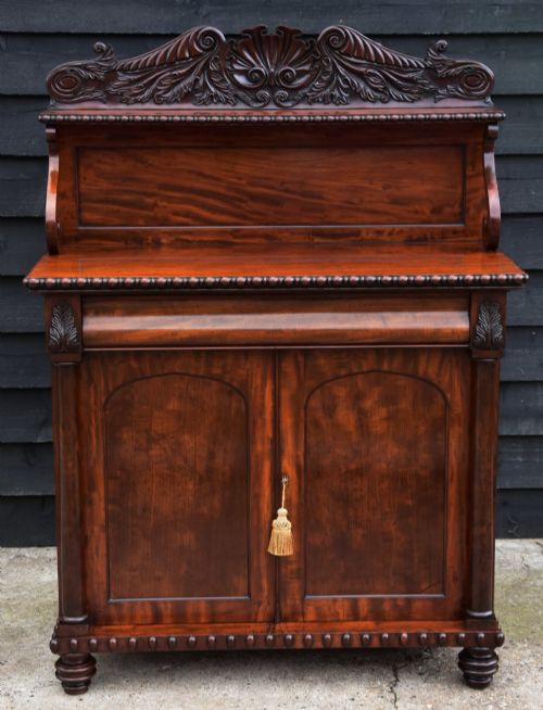 Superb Quality Regency Mahogany Side Cabinet Chiffonier C.1820