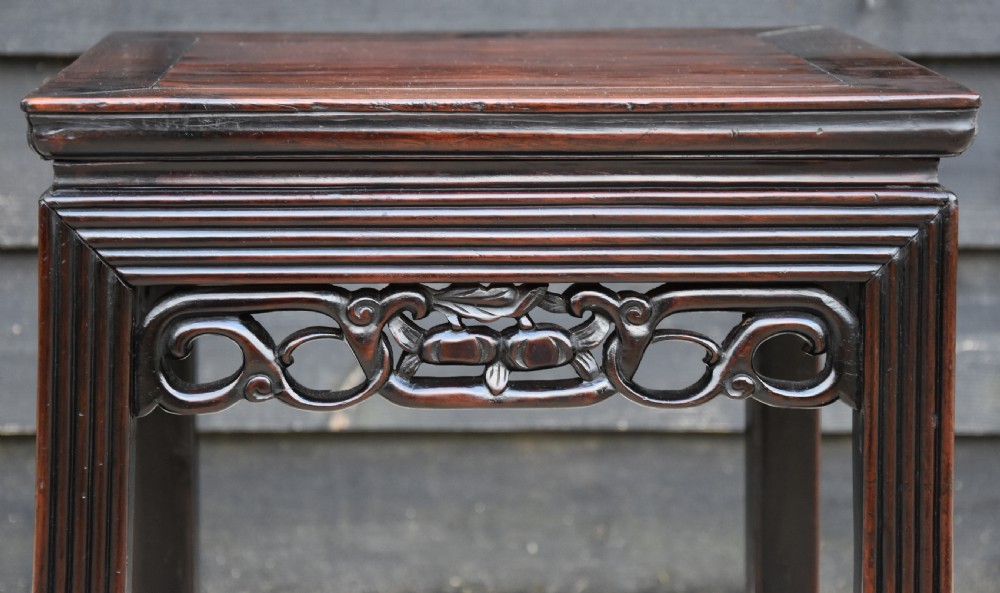 Superb Chinese Rosewood Low Table Circa 1910-20. View III