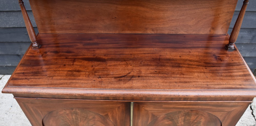 Excellent Quality Regency Mahogany Side Cabinet, Circa 1830. View IX