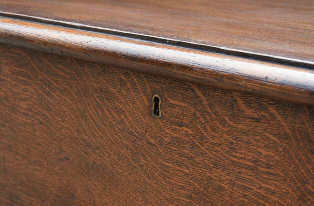 Handsome Large Victorian Oak Blanket Box C.1880. View VIII