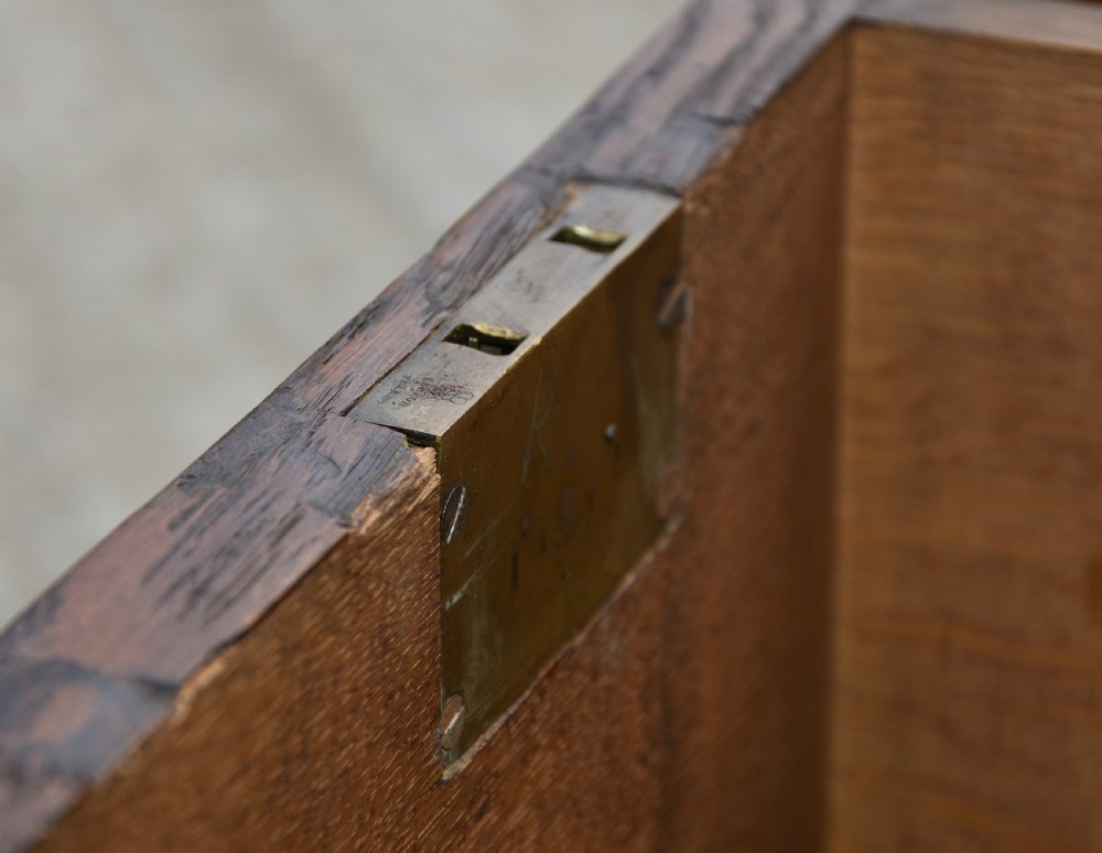 Handsome Large Victorian Oak Blanket Box C.1880. View IX