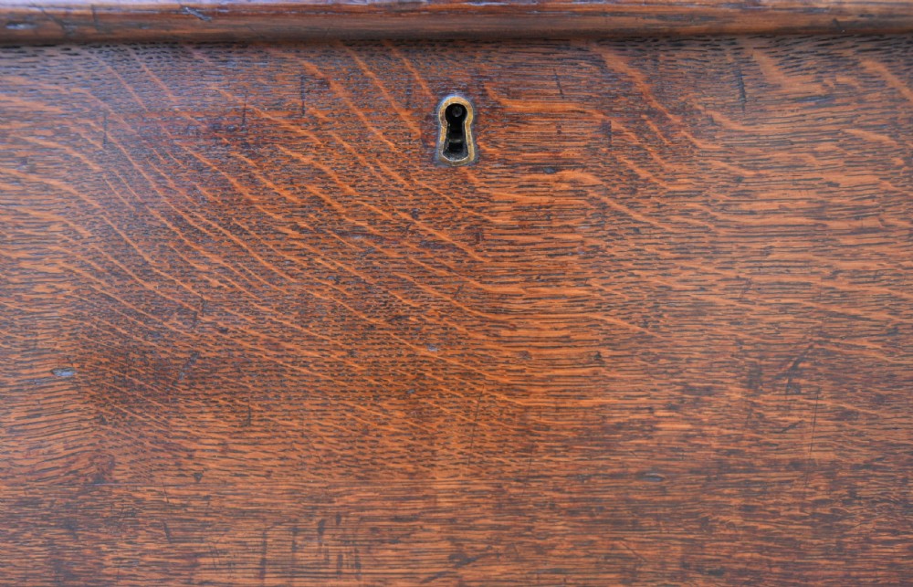Handsome Large Victorian Oak Blanket Box C.1880. View XV