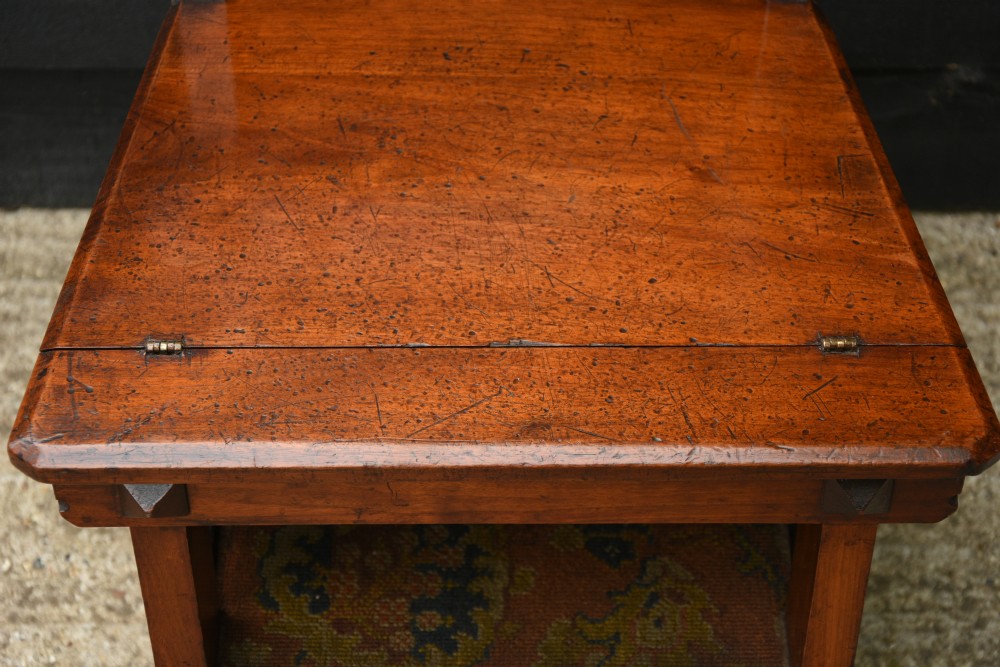 Victorian Walnut Metamorphic Chair Steps, Arts & Crafts Period C.1890. View VII