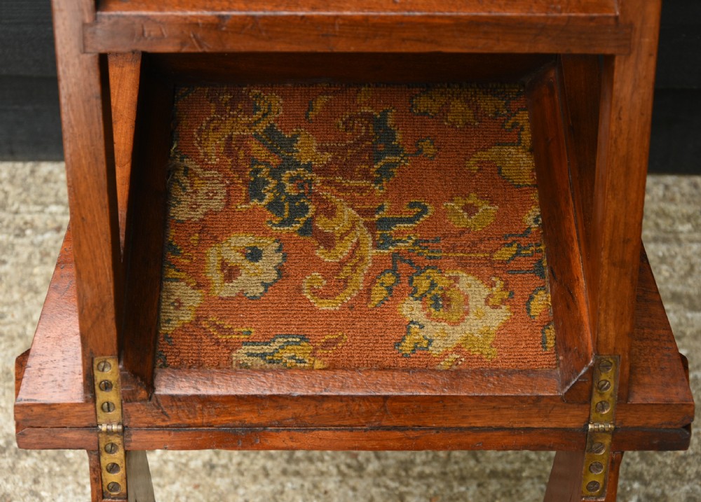 Victorian Walnut Metamorphic Chair Steps, Arts & Crafts Period C.1890. View XIV
