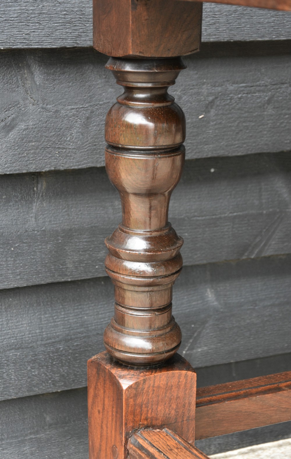 Lovely Victorian Oak Side Table C.1890, Hand Carved Dragon Decoration. View V
