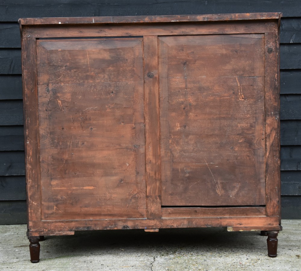 Superb Quality Large Regency Mahogany Bowfronted Chest Of Drawers. View VI