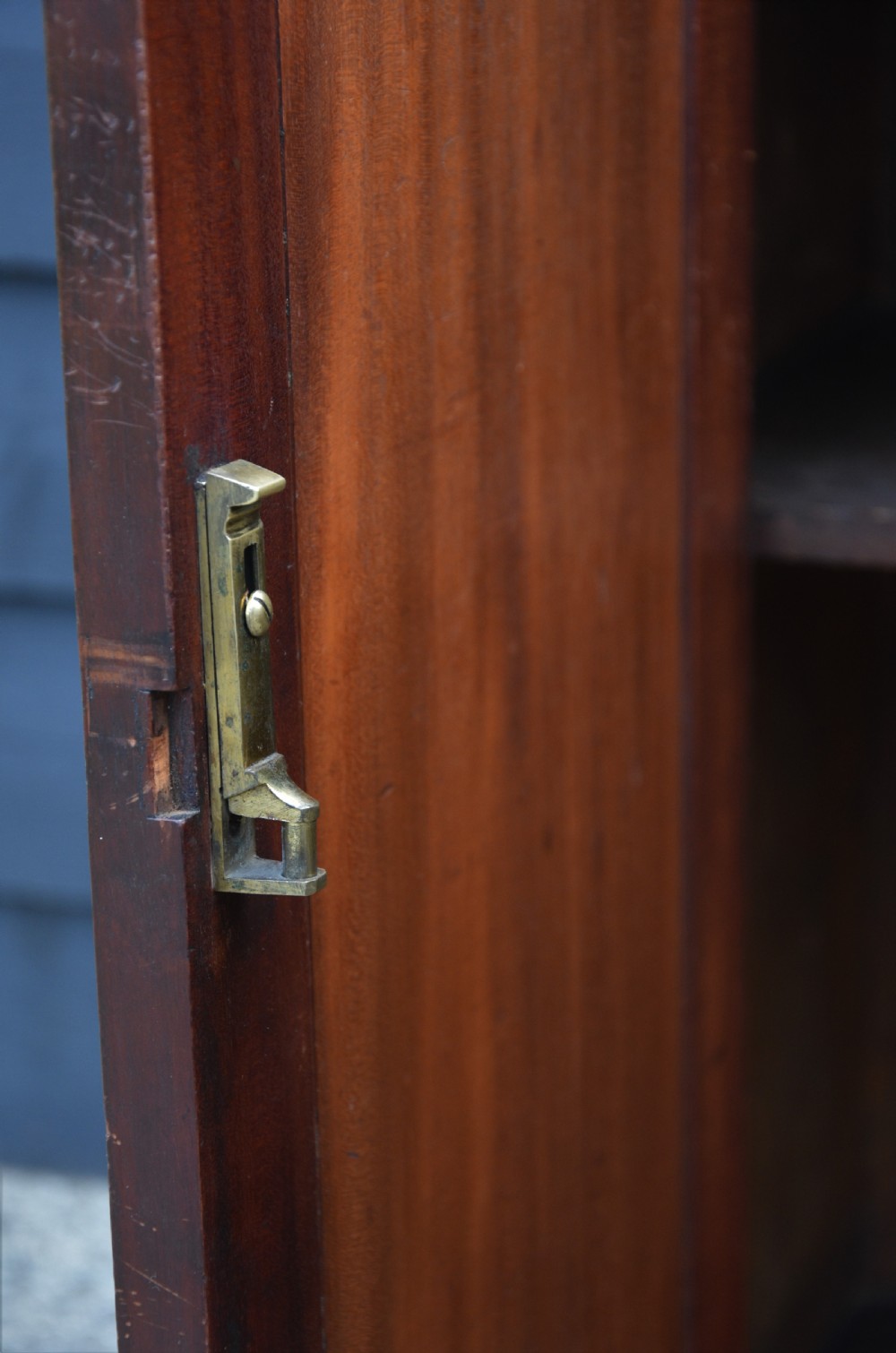 Superb William IV Mahogany Floor Standing Cupboard Of Small Proportions C.1830. View VIII