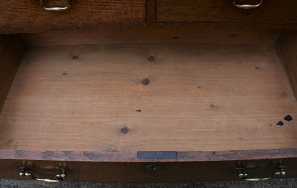 Handsome Georgian Light Oak Chest Of Drawers C.1750 View VI
