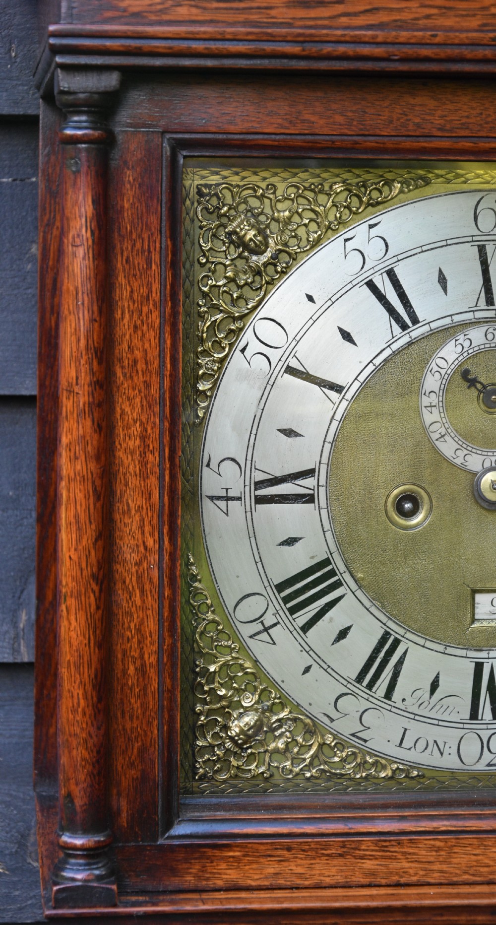 Handsome 18th Century Oak Longcase Clock By John Tolson, London C.1720 View XVI