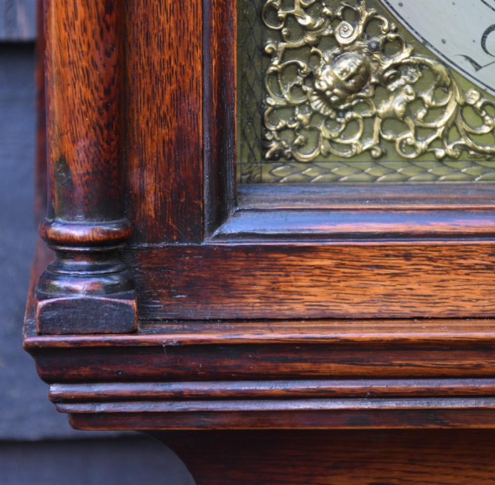 Handsome 18th Century Oak Longcase Clock By John Tolson, London C.1720 View XVII