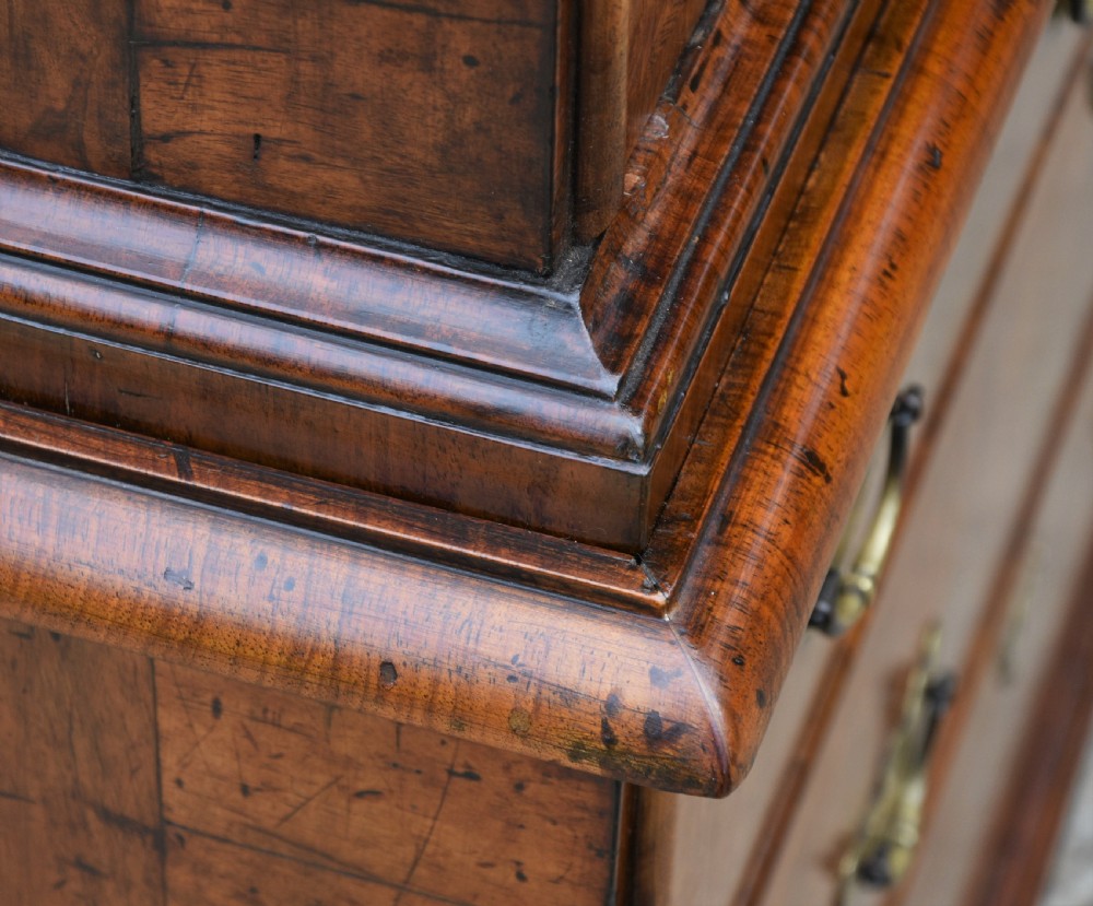 Superb 18th Century Walnut Chest On Chest, Georgian C.1715. Excellent Condition. View XI