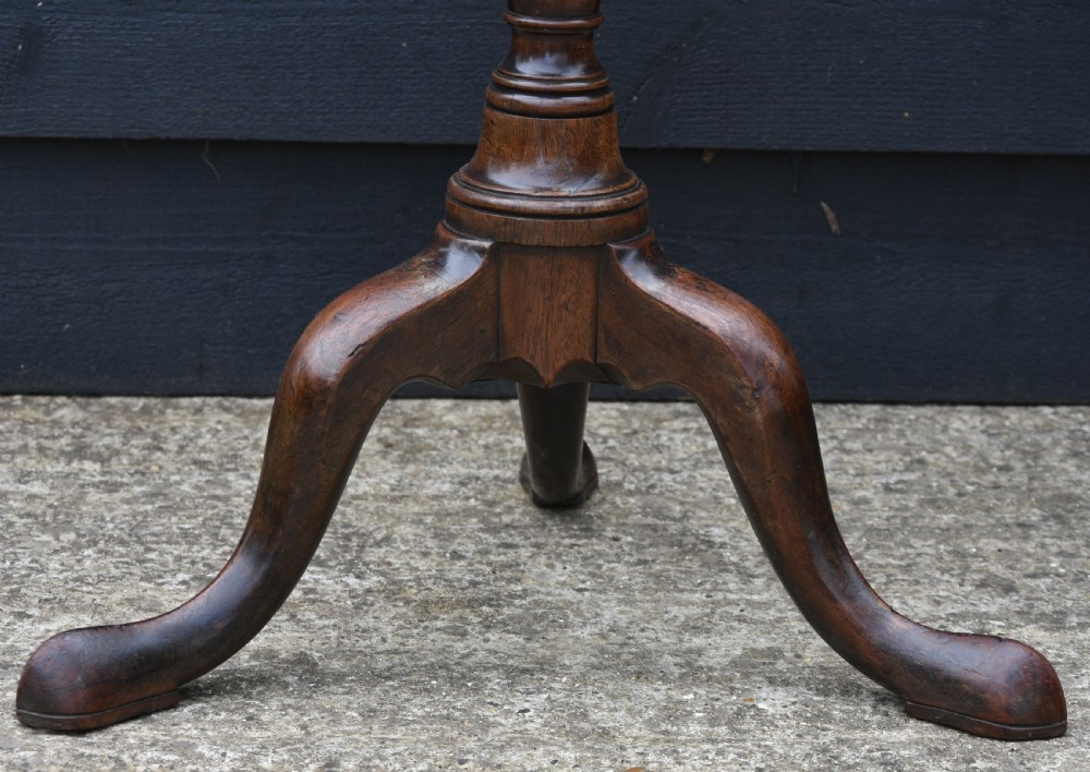 Handsome Georgian Mahogany Wine Table With Tilt-top C.1780. View VI
