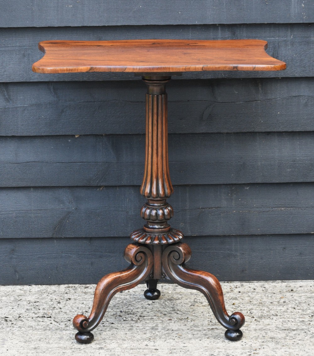 Superb Georgian Rosewood Wine Table By Miles & Edwards C.1835. Fine Quality.