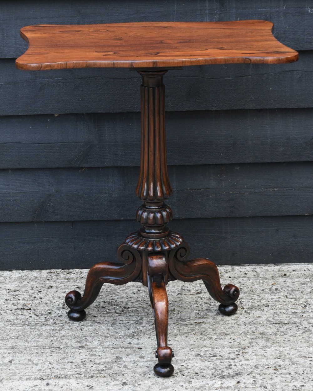 Superb Georgian Rosewood Wine Table By Miles & Edwards C.1835. Fine Quality. View VI