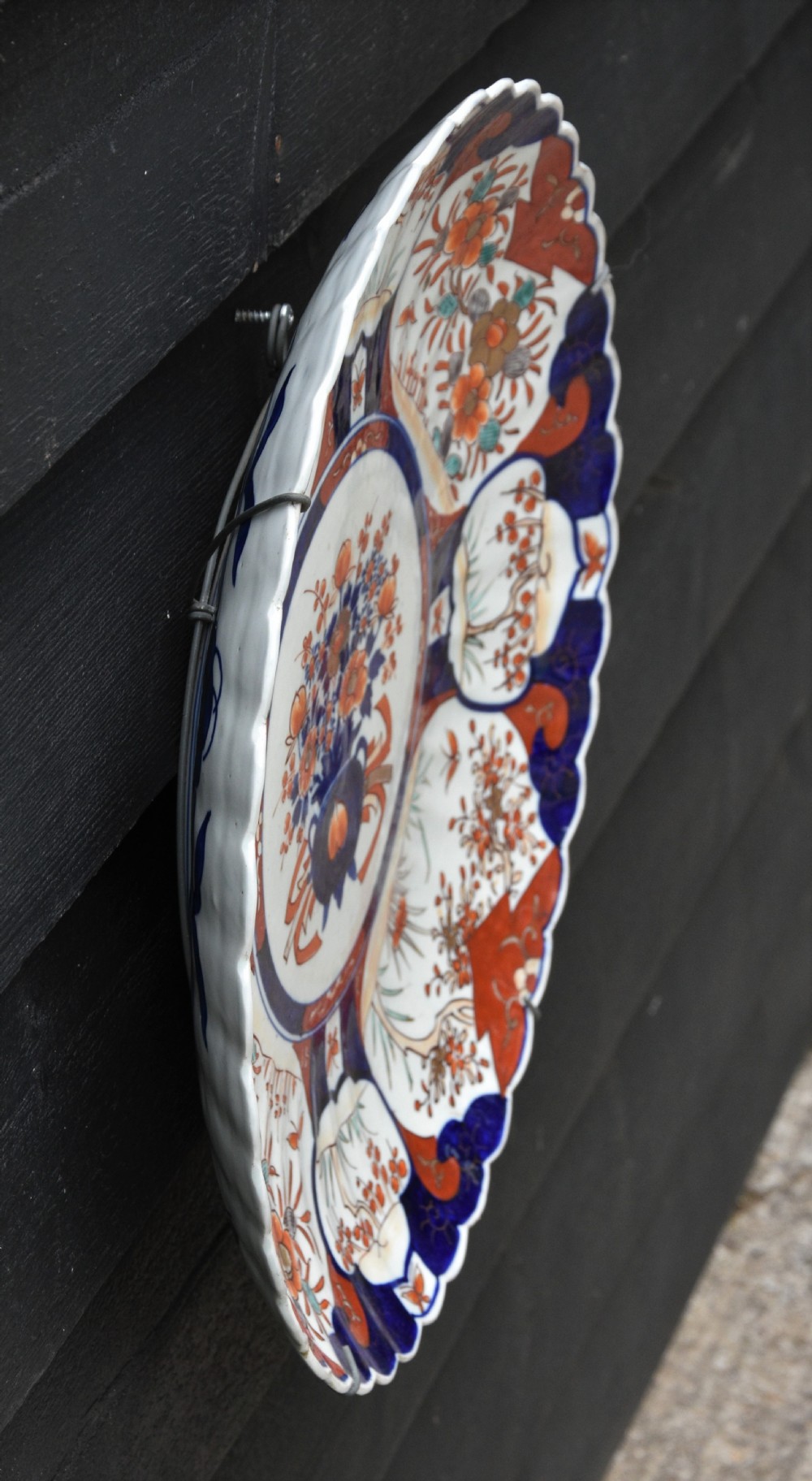 Impressive Matched Pair Of 19th Century Japanese Imari Chargers, Large Size, Superb Quality. View III