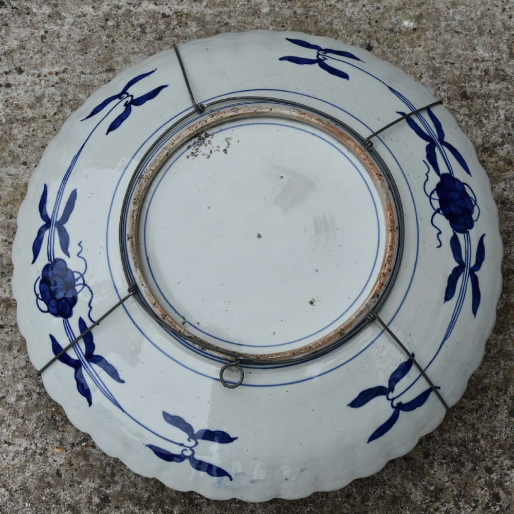 Impressive Matched Pair Of 19th Century Japanese Imari Chargers, Large Size, Superb Quality. View VIII
