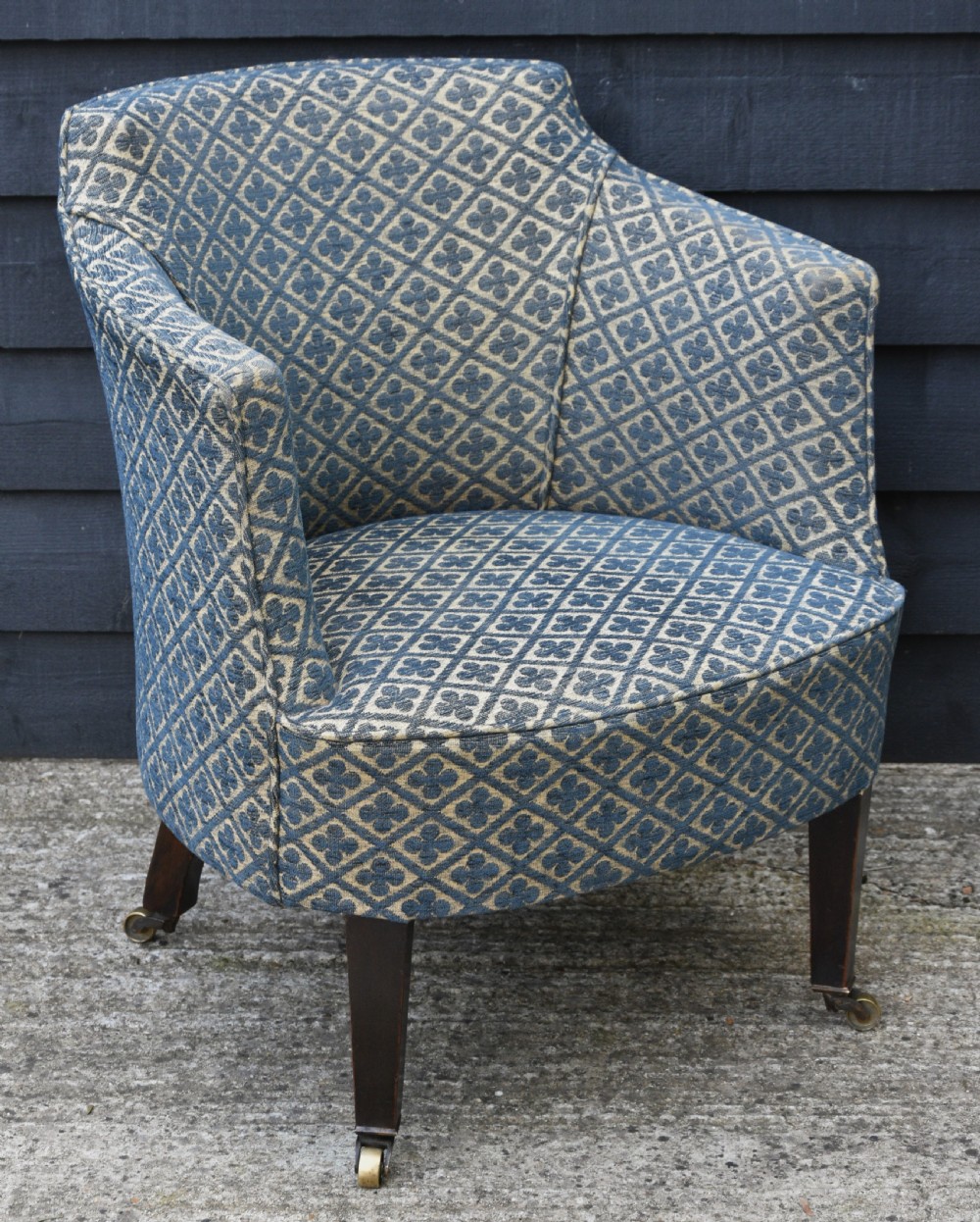 Lovely Edwardian Upholstered Armchair C.1910