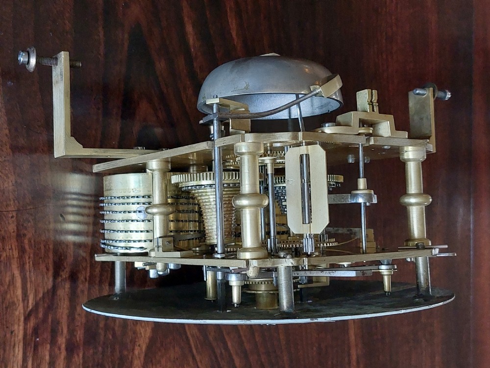 Fine Quality Regency Mahogany Bracket Clock, London, Fusee Movement. View II