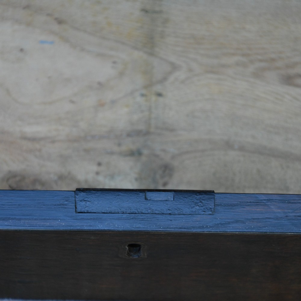 Lovely 18th Century Oak Box, Mule Chest, Small Proportions, C.1720. View V