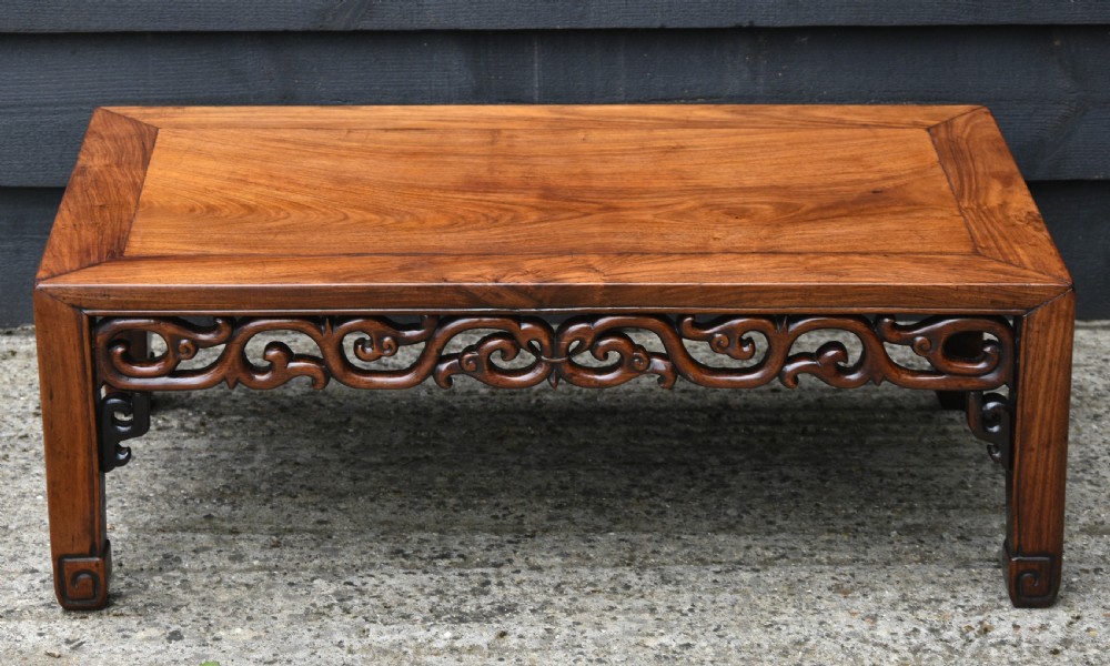 Lovely Chinese Rosewood Opium Low Table C.1900