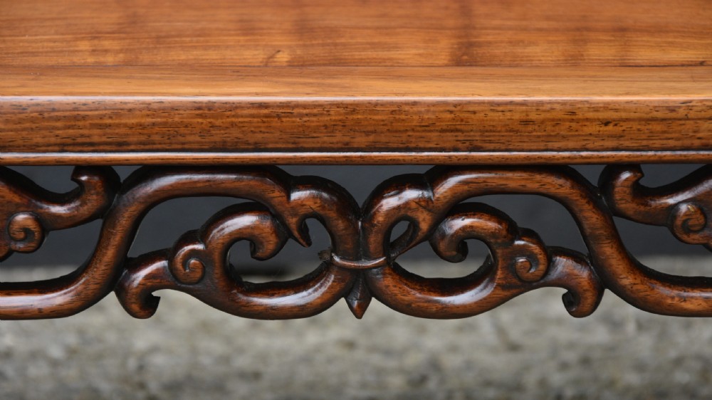 Lovely Chinese Rosewood Opium Low Table C.1900 View III