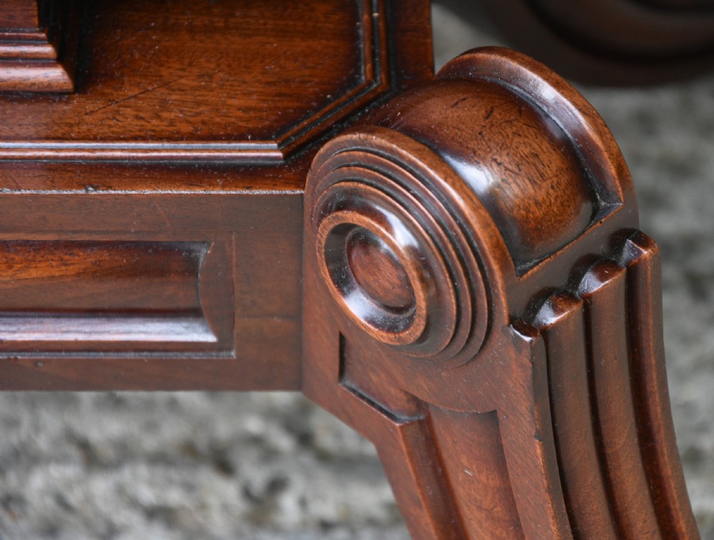 Outstanding Regency Mahogany Tea Table C.1820 Superb Quality. View III