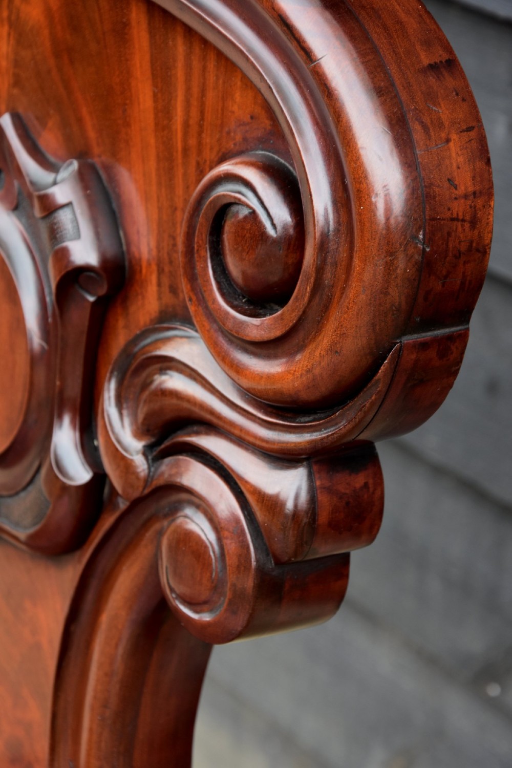 Outstanding Large 19th Century Mahogany Hall Chair C.1830 View VI