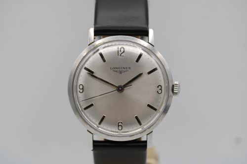 longines calatrava style 7839 cal 284 wristwatch - CATEGORY: ANTIQUE WATCHES - DATED 1960