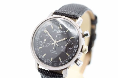 JOHN CROUCH CHRONOGRAPH 248 LANDERON MOVEMENT WRIST WATCH - ADDITIONAL PHOTO 4