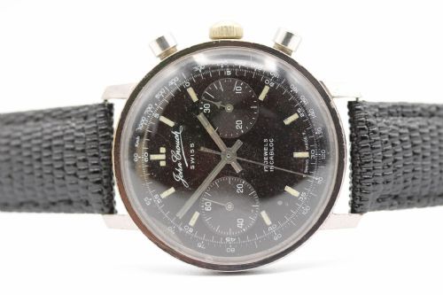 JOHN CROUCH CHRONOGRAPH 248 LANDERON MOVEMENT WRIST WATCH - ADDITIONAL PHOTO 5