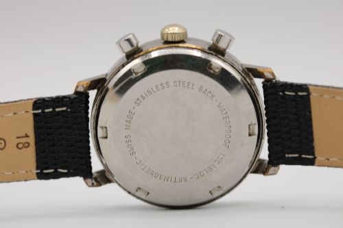 JOHN CROUCH CHRONOGRAPH 248 LANDERON MOVEMENT WRIST WATCH - ADDITIONAL PHOTO 7